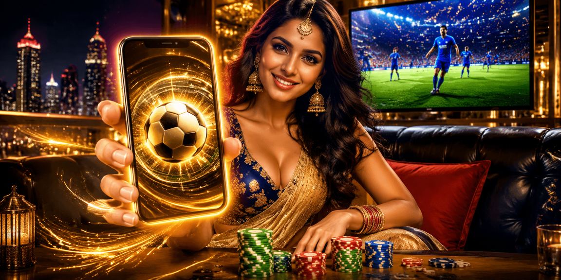 Mobile lottery and betting experience with cricket in India